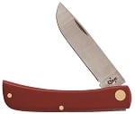 Case XX Red Synthetic Carbon Steel 4137 Sodbuster Jr