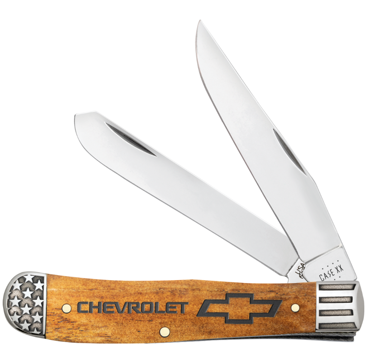 Case XX Chevrolet Antique Smooth Bone 6254 Trapper