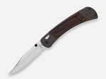 Buck 110 Dymalux Macassar Ebony Magnacut Crossbar Elite