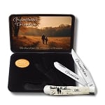 Grandfather & Grandson Smooth Natural Bone 6254 Trapper Gift Set