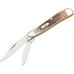 Case XX Genuine Stag 5220 Peanut 