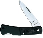 Case XX Black Zytel Caliber LT1225L Lockback