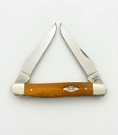 Case XX Smooth Persimmon Bone Diamond Shield SFO Muskrat 1 of 500
