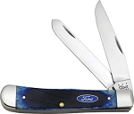Case XX Ford Blue Bone 6254 Trapper Knife