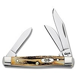 Case XX Genuine India Stag 5333 Small Stockman Pocket Knife