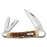 Case XX Amber Bone 6355WH Seahorse Whittler