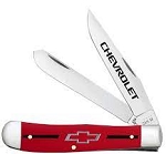 Case XX Chevrolet Red Synthetic 4254 Trapper Pocket Knife
