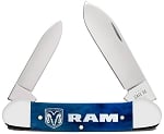 Case XX Navy Blue Bone Dodge Ram 62131 Canoe
