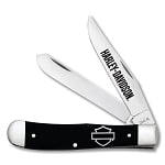 Case XX Harley-Davidson Black Synthetic 2254 Trapper
