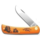 Case XX Sasquatch Orange Synthetic Sodbuster Jr SFO 1 of 500