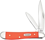 Case XX Orange Synthetic 4220 Peanut Knife