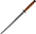 Rough Rider Stacked Leather Handle Combat Sword