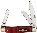 Rough Rider Red Jigged Bone Stockman