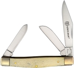 Rough Rider Smooth White Bone Medium Stockman