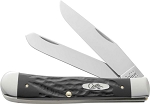 Case XX Rough Black 6254 Trapper Pocket Knife