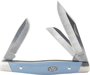 Buck 301 Blue 420HC Stockman 