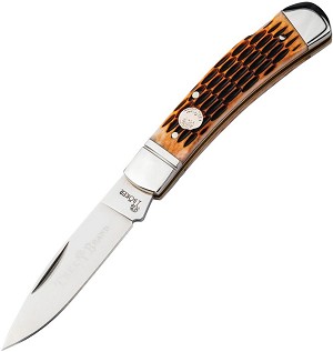 Boker Brown Jigged Bone D2 Lockback 