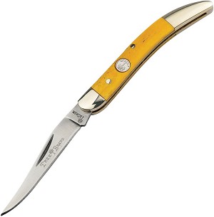 Boker Yellow Bone D2 Steel Tiny Toothpick 