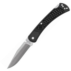 Buck 110 Black Synthetic Lockback 