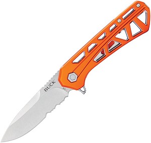 Buck 812 Orange Trace Linerlock 