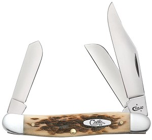 Case XX Amber Bone 6347 Stockman 