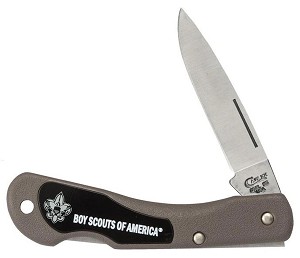 Case XX BSA Boy Scouts 059L Mini Blackhorn Lockback 