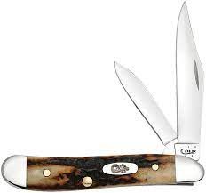 Case XX Red Stag Peanut Pocket Knife 