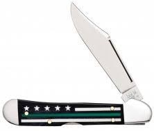 Case XX Smooth Bone Green Line Of Service 61749L Mini Copperlock  