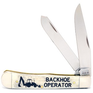 Case XX Natural Smooth Bone Backhoe 6254 Trapper 