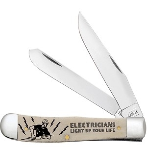Case XX Natural Bone Electrician 6254 Trapper  