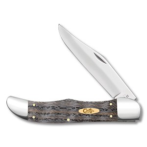 Case XX Black Curly Oak 7165 Folding Hunter 