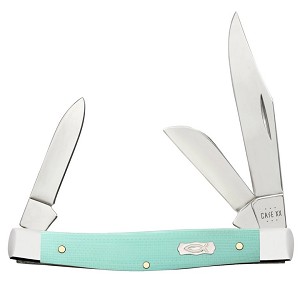 Case XX Seafoam Green G10 10344 Stockman 