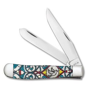  Case XX Stained Glass Dove Natural Bone 6254 Trapper  