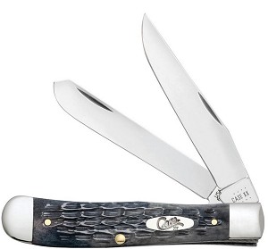 Case XX Grey Crandall Jigged Bone 6254 Trapper 