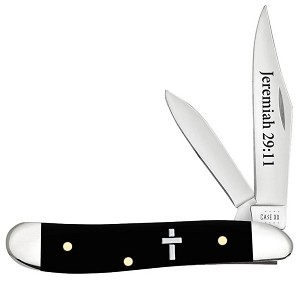 Case XX Religious Sayings Jeremiah 29:11 Slick Black 2220 Peanut 