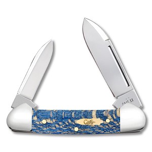 Case XX Blue Sycamore Wood 72132 Butterbean 