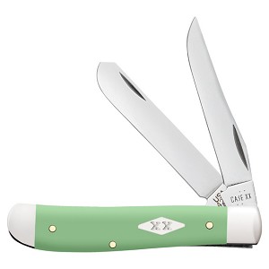 Case XX Smooth Mint Green Synthetic 4207 Mini Trapper  