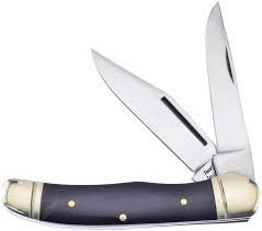 Frost Cutlery Folding Hunter Buffalo Horn Pocket Knife 