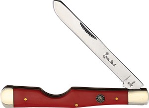 Queen Red Synthetic Easy Open Slimline Trapper 