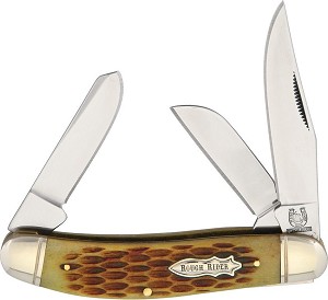 Rough Rider Amber Jigged Bone Sowbelly 