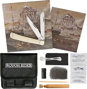 Rough Rider Scrimshaw Set 