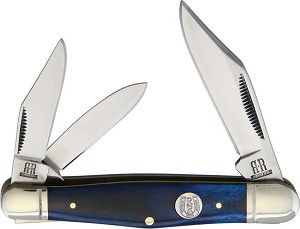 Rough Rider Blue Smooth Bone Whittler 