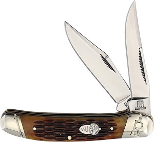 Rough Rider Jigged Bone Copperhead Knife 