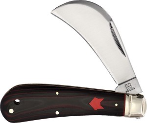 Rough Rider Red Fox Micarta Hawkbill 