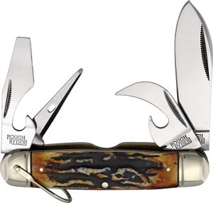 Rough Rider Cinnamon Bone Stag Kamp King Scout 