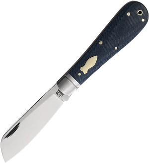 Rough Rider Reserve D2 Denim Micarta Patriarch Sheepsfoot Jack 
