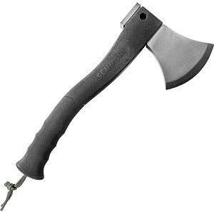 Schrade XE2 Axe Stainless with Black Composition Handle 