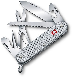 Victorinox Swiss Army Silver Alox Farmer 