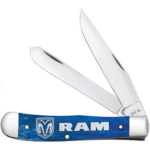 Case XX Dodge Ram Blue Bone 6254 Trapper 