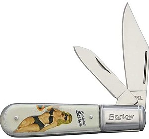 Novelty Knife Co Bombshell Barlow Pinup Girl 
